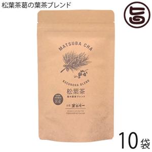 松葉茶葛の葉茶ブレンド ティーバッグ 2.5g×10P×10袋 茶三代一｜umaimon-hunter