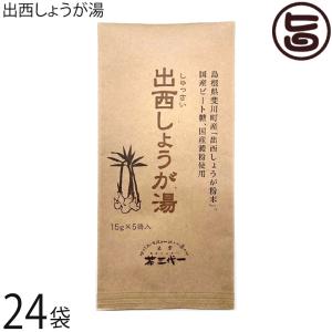 出西しょうが湯 15g×5P×24袋 茶三代一｜umaimon-hunter