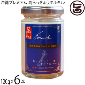 沖縄プレミアム 島らっきょうタルタル 120g×6本 GENESIS FOOD