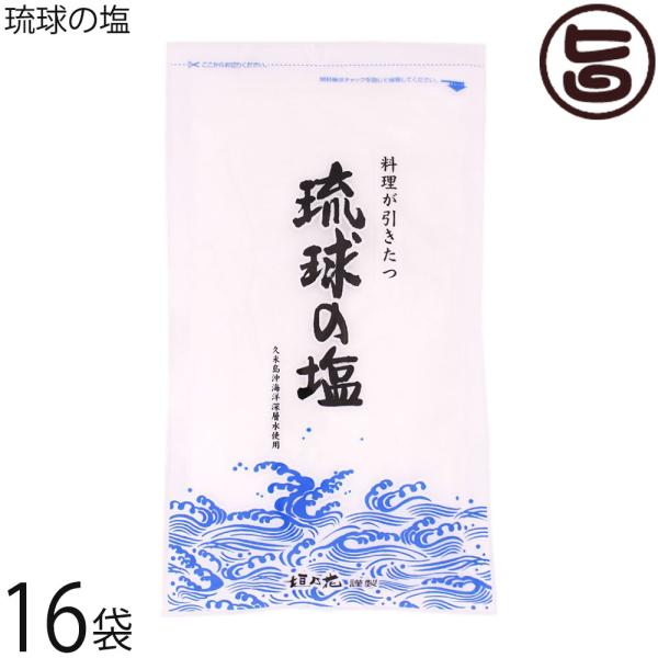 琉球の塩 450g (大) ×16P 黒糖本舗垣乃花 沖縄 土産 人気 調味料 しお 料理の味を引き...