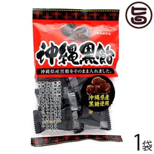 沖縄黒飴 100g×1袋 海邦商事 沖縄 土産 人気 黒糖菓子 ミネラル補給 個包装 あめ