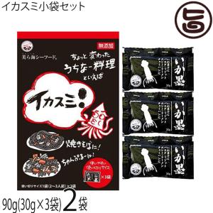 イカスミ小袋セット 90g×2P 丸昇物産 沖縄土産 沖縄 土産 無添加 イカ墨 イタリア料理