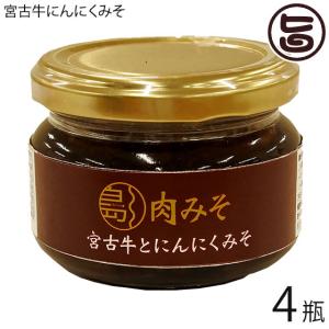 宮古牛とにんにくみそ 110g×4瓶 南風堂