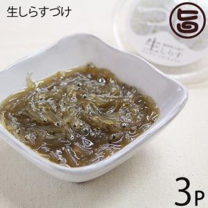 おいしい産業 生しらすづけ 駿河湾産 70g×3P 静岡県 シラス おすすめ 産地直送｜umaimon-hunter