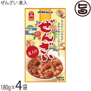 ぜんざい 麦入 180g×4袋 沖縄風ぜんざい ...の商品画像
