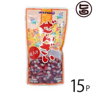 ぜんざい 麦入 180g×15袋 オキハム 沖縄 土産 定番 人気 菓子 沖縄風ぜんざい あまがし