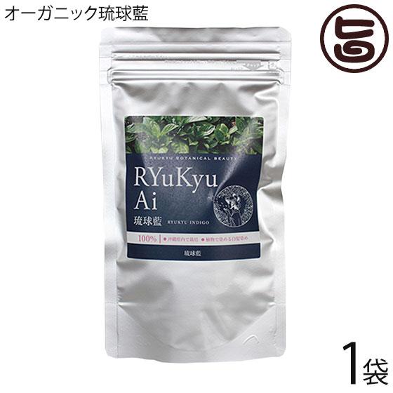 琉球藍 100g 箱無×1P 天然染毛 白髪染め オーガニック 特許取得済 国産 沖縄 土産