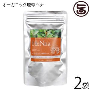 ダークブラウン オーガニック琉球ヘナ＆琉球藍 100g 国産ヘナ 沖縄産