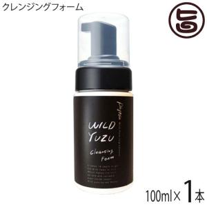 WILDYUZU ゆずクレンジングフォーム 100ml×1本 re・make 大阪 化粧品 スキンケア 柚子 無添加 W洗顔不要 泡 毛穴 マツエク｜umaimon-hunter