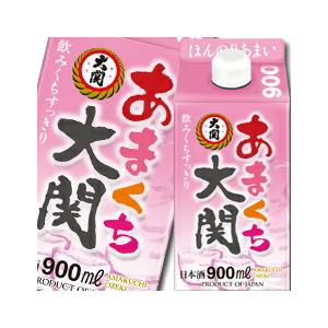 大関 あまくち大関900mlパック×1ケース（全6本） 送料無料｜umaimon-oumi