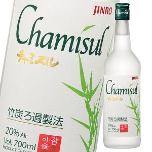 眞露 Chamisul（チャミスル）20度700ml瓶×1ケース（全12本） 送料無料｜umaimon-oumi