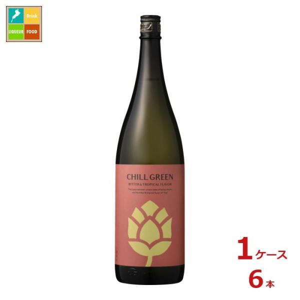 濱田酒造 25度 CHILL GREEN bitter&amp;tropical1.8L瓶×1ケース（全6本...