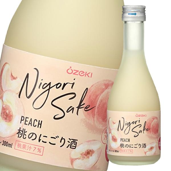 大関 7％ 桃のにごり酒300ml瓶×1ケース（全12本） 送料無料