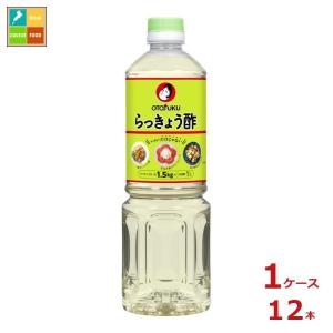 お多福 らっきょう酢1Lペットボトル×1ケース（全12本） 送料無料｜umaimon-oumi