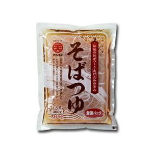 マルテン そばつゆ(ストレート)300g ×2ケース（全80本） 送料無料 爆買