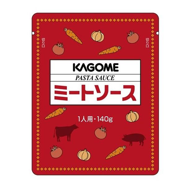 カゴメ ミートソース140gパウチ×2ケース（全120本） 送料無料