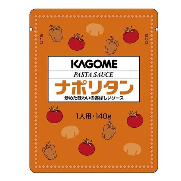 カゴメ ナポリタン140gパウチ×1ケース（全60本） 送料無料