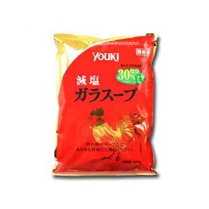 ユウキ 減塩ガラスープ（袋）800g×1ケース（全10本） 送料無料