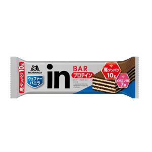 森永 inバープロテイン ベイクドチョコ×1ケース（全144本） 送料無料