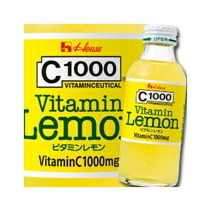 ハウス C1000 ビタミンレモン140ml瓶×1ケース（全30本） 送料無料 【to】