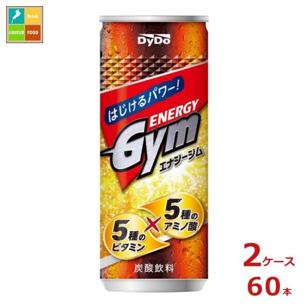 ダイドー エナジージム250g缶×2ケース（全60本） 送料無料