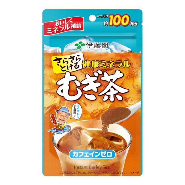 伊藤園 さらさらとける 健康ミネラルむぎ茶80g×1ケース（全6本） 送料無料 爆買