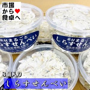 しらすせんべい 12g×８個【無着色・食品添加物不使用】余計なものは一切入っておりません【常温便】