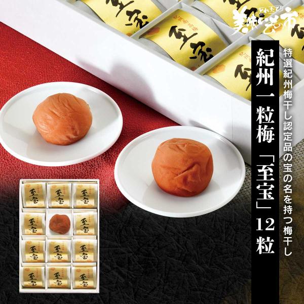 紀州一粒梅「至宝」12粒とれたて 美味いもの市