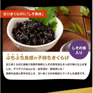 きくらげ 佃煮 180g×5セット 子持ち ラ...の詳細画像5