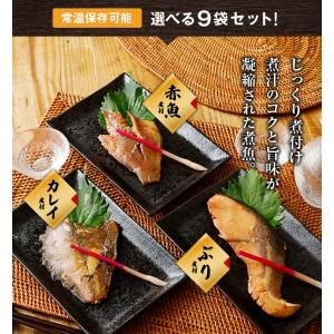 魚の煮付け 9袋セット 送料無料 煮魚 煮付け...の詳細画像1
