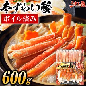 ズワイガニ ボイル済み 600g カット済 ハーフポーショ...