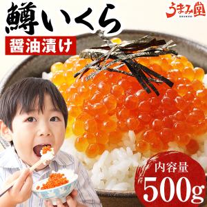 いくら 醤油漬け 500g  正月 年末 おせち 鱒 イクラ