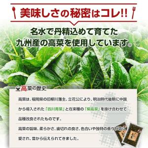 漬物 高菜 辛子高菜 明太高菜 選べる4袋 セ...の詳細画像2