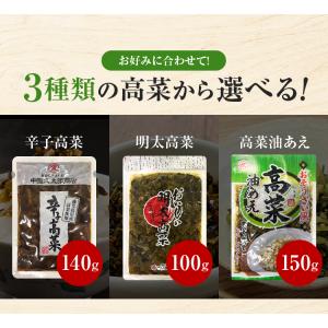 漬物 高菜 選べる4袋 最大600g セット ...の詳細画像3