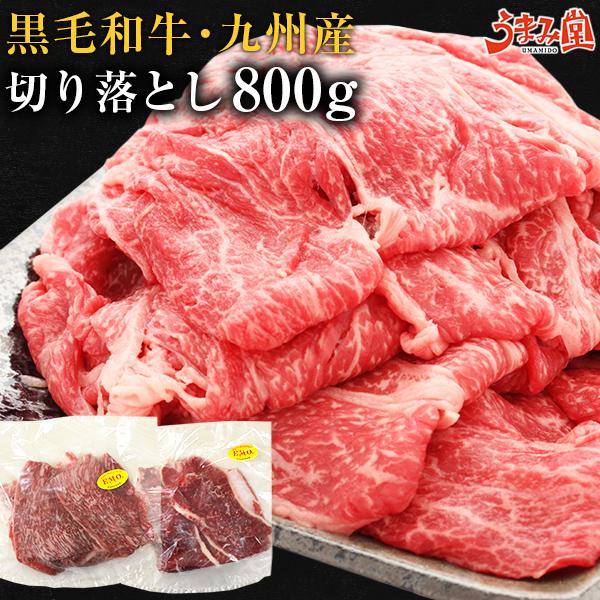 牛肉 九州産 黒毛和牛 切り落とし 800g (400g×2) セット 宮崎 有田牧場 国産 送料無...