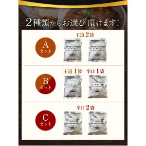 ビーフシチュー 200g×2パック 辛さ 選べ...の詳細画像1