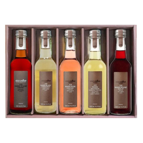 アラン・ミリア(アランミリア)5種のグレープジュース ギフトセット