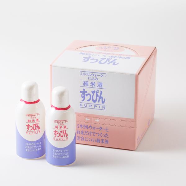 福光屋 純米酒 すっぴん 200ml　9本入ケース(化粧水)※常温便