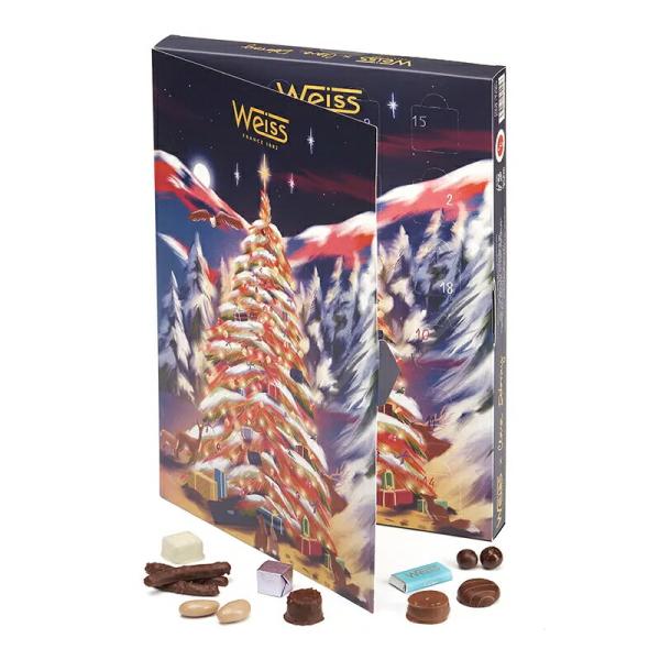 【賞味期限2026年3月29日】 ヴェイス(WEISS) ボンボンショコラ アドベントカレンダー 魔...