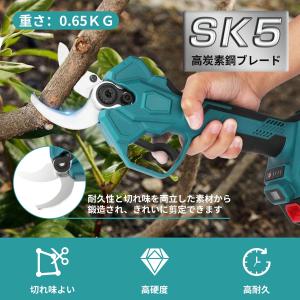 【2026年アップグレード】 電動剪定バサミ ...の詳細画像1