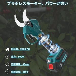 【2026年アップグレード】 電動剪定バサミ ...の詳細画像3