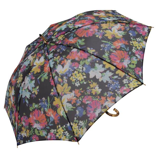 晴雨兼用傘 日本製 GRACITO グラシト レディース傘 ショート長傘 55cm オーガンジー ペ...