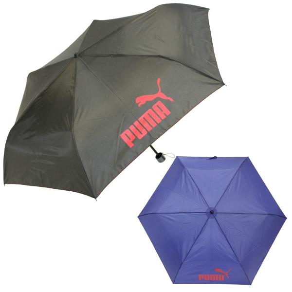 プーマ 子供用 無地 ミニ折りたたみ傘 55cm×6R 校外学習好適品 PA1355MNS