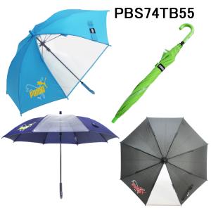 PUMA プーマ 子供 学童 無地 透明 窓 安全 手開 傘 雨 梅雨 日常使用 通学 新学期 新入学 遠足 校外学習 小学校 低学年 中学年  PBS74TB55