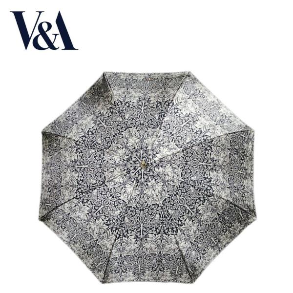 晴雨兼用傘 日本製 V&amp;A（ヴィクトリア＆アルバート博物館） レディース傘 耐風強化ジャンプ傘 60...