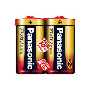 単二電池　2本×100＝200本　パナソニック単２アルカリ乾電池　LR14XJ2SE　最安値