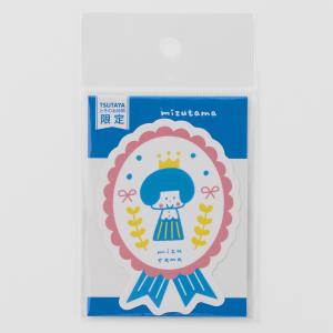 【2025】mizutama  ダイカットステッカー 夢見る王冠少女