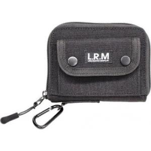 L.R.M ナイロンかぶせミドルラウンドサイフ CMK20-0705 BK