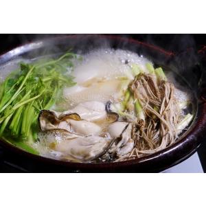 『仙台セリと牡蠣鍋セット』 宮城県産仙台セリ3束、岩手県広田湾産むき牡蠣400g（加熱用）2〜3人前　※冷蔵