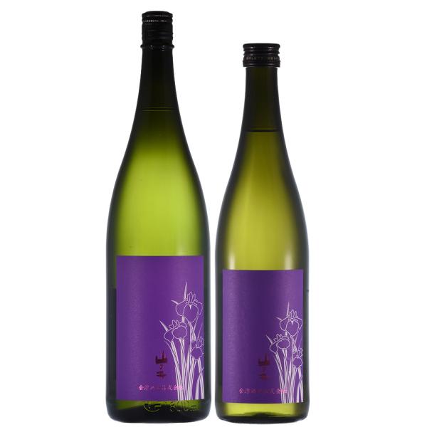 （地域限定送料無料）山の井 あやめ 720ml+国産会津馬刺しモモ 160g(80ｇ×2パック) 辛...